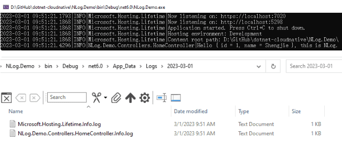 .NET使用NLog增强日志输出