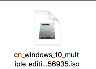 如何在mac上安装win10镜像文件