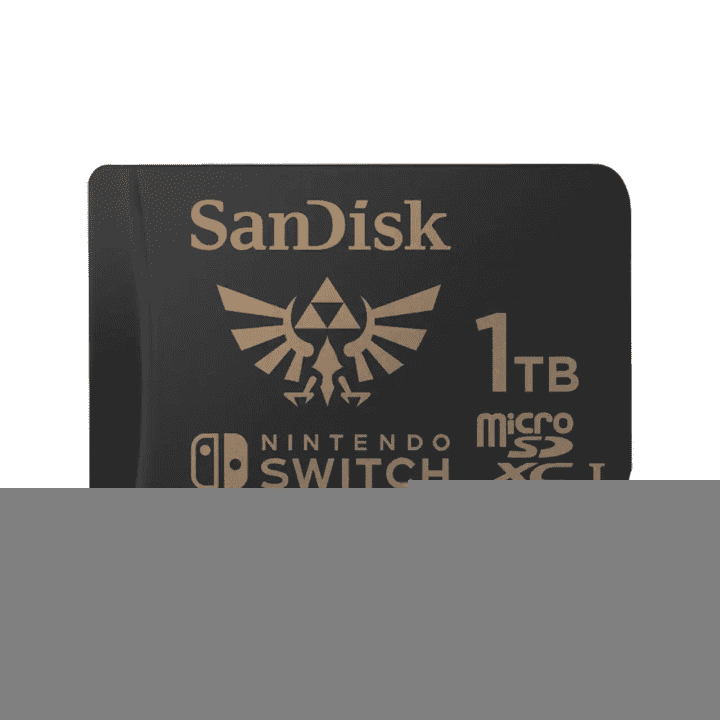 SanDisk推出带有塞尔达传说图案的1TB版本任天堂联名microSD卡