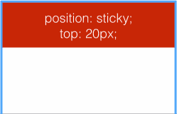 CSS使用position:sticky 实现粘性布局的方法