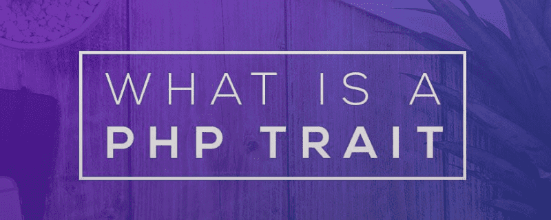 什么是 PHP Traits 